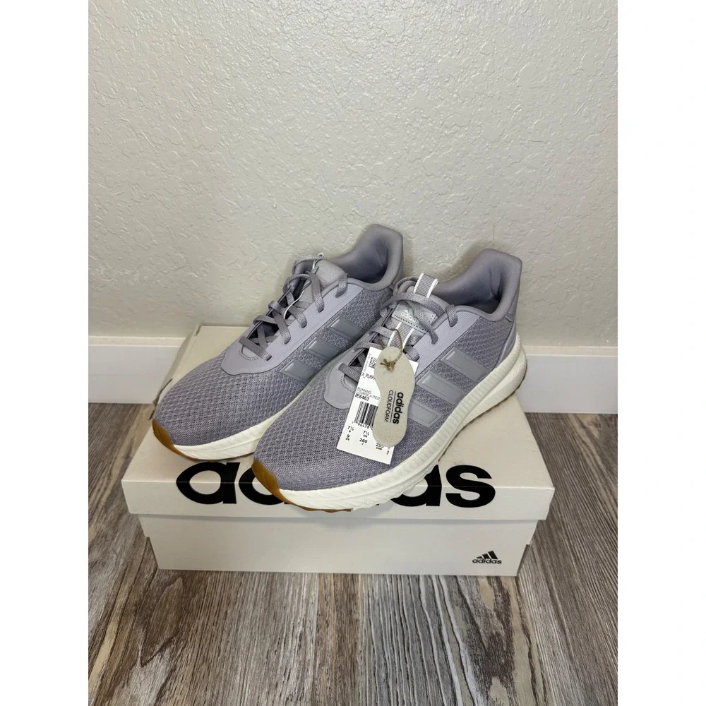 Adidas Women's Running Shoes Cloudfoam Comfort Gray Athletic Sneakers - Picture 2 of 5